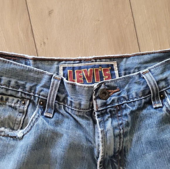 Levi's 527 Low Bootcut 33x32 Worn Western Rocker